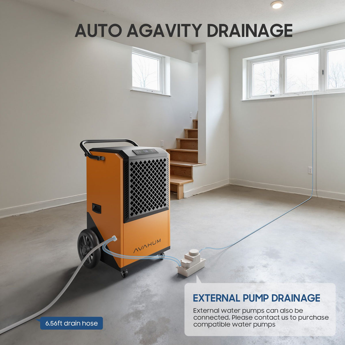 Bucketless Commercial Dehumidifier for Demanding Spaces