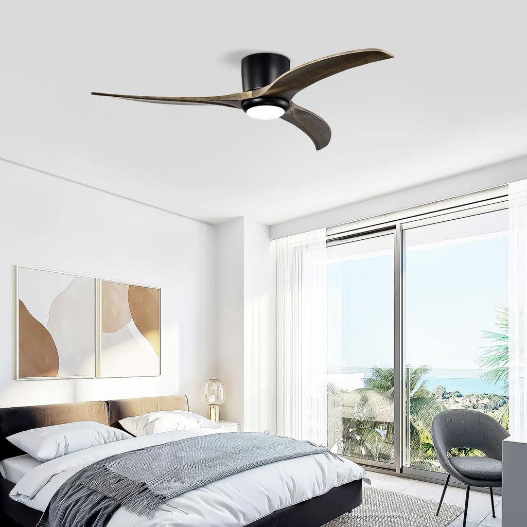 Ceiling Fan with Remote Control, Reversible Airflow for Year-Round Comfort