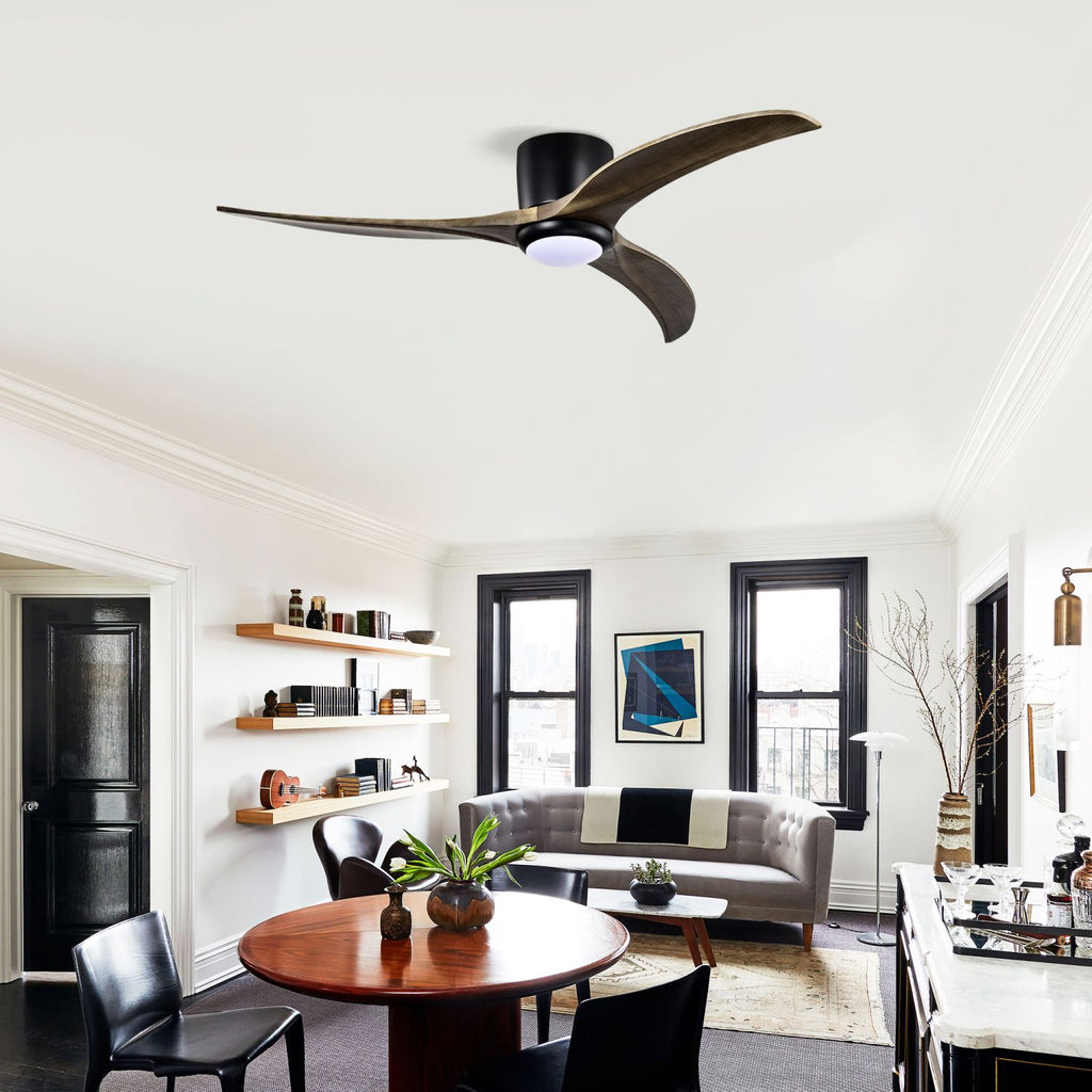 Ceiling Fan with Remote Control, Reversible Airflow for Year-Round Comfort