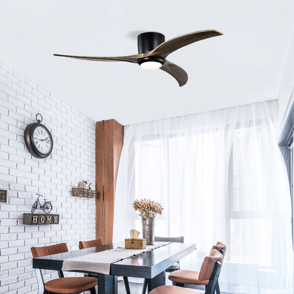 Ceiling Fan with Remote Control, Reversible Airflow for Year-Round Comfort