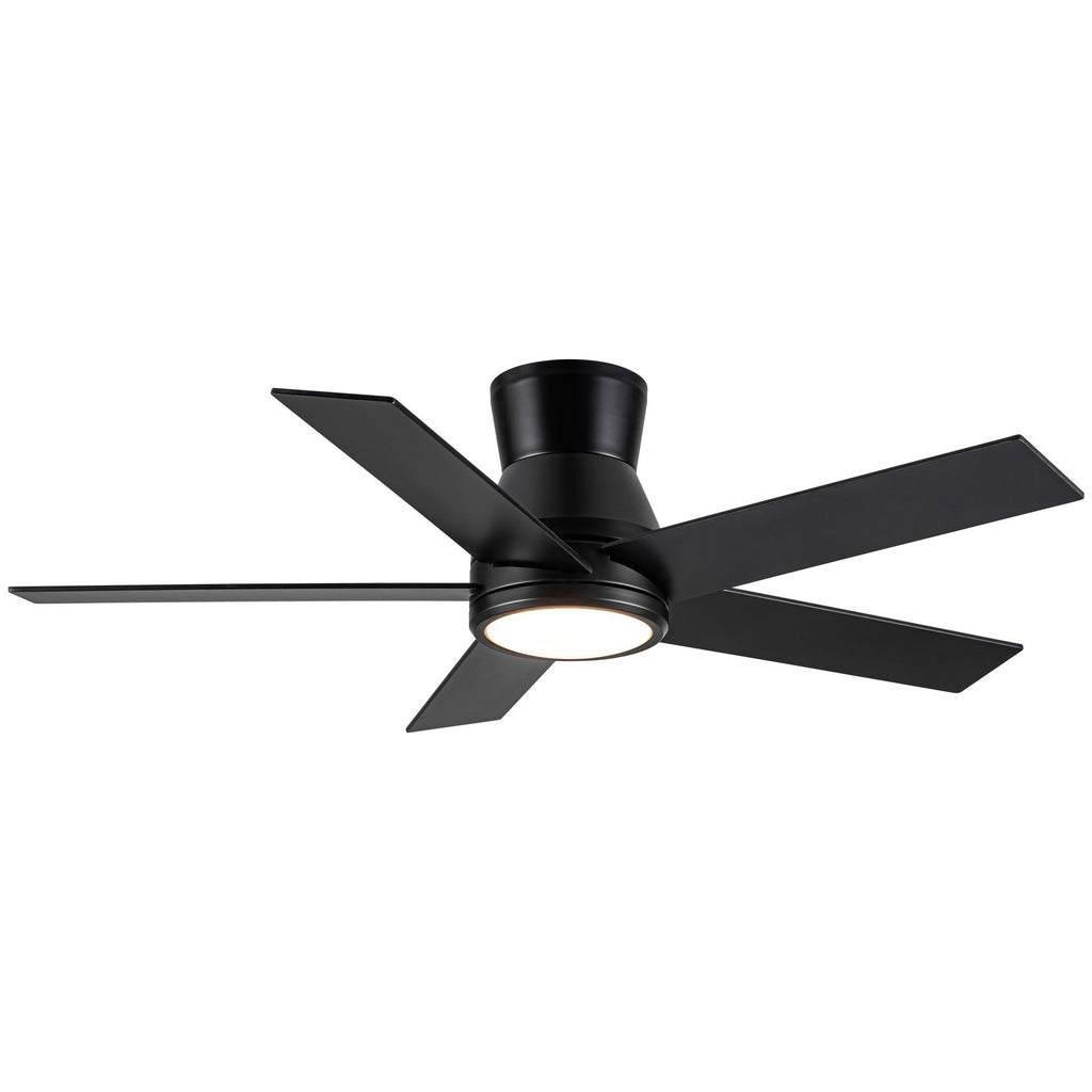 YUHAO Lowe Profile Ceiling Fan with Dimmable Light