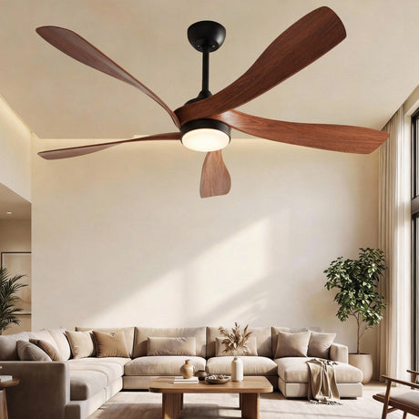 Modern Propeller Ceiling Fan with Memory Light