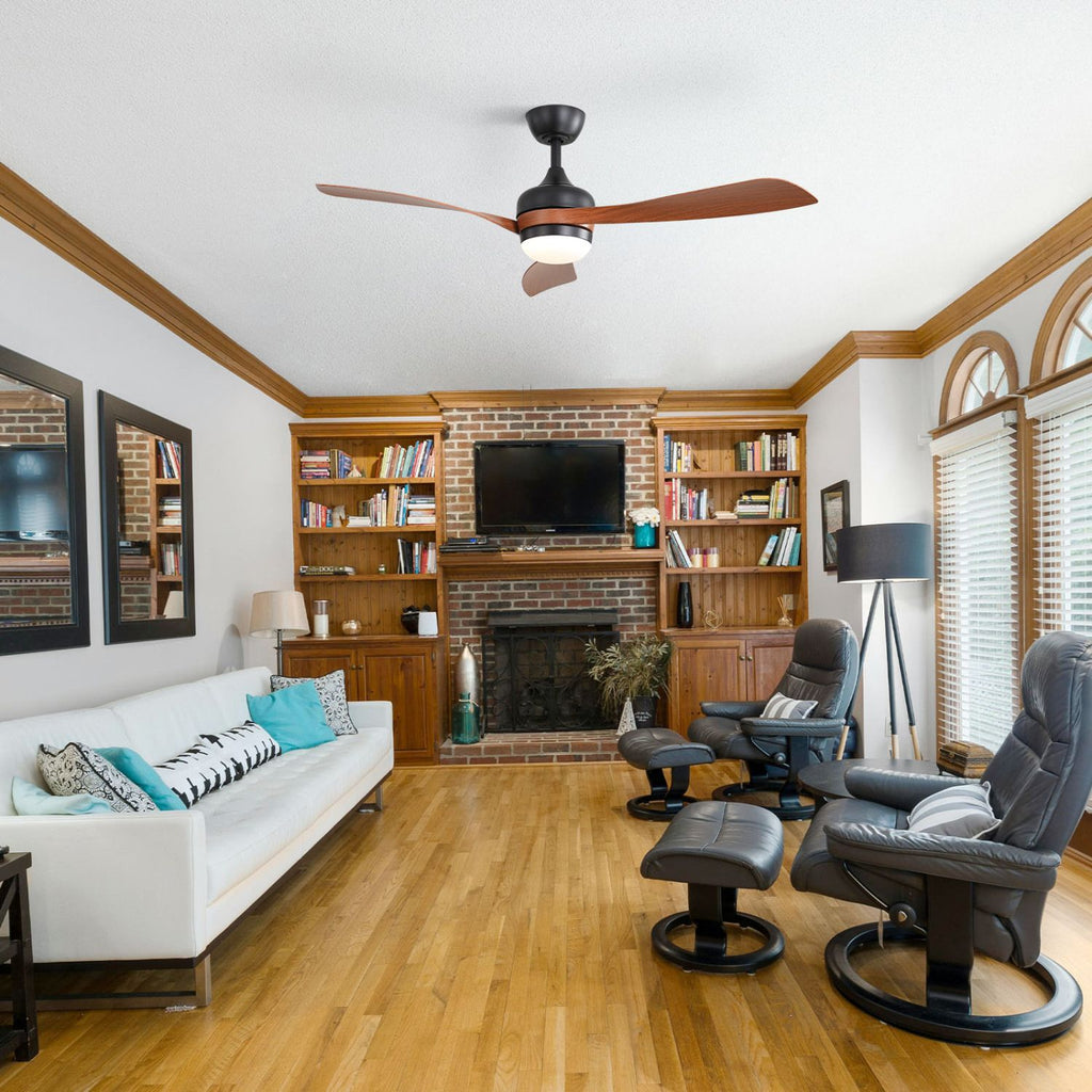52- Ceiling Fan with Reversible DC Motor and Dimmable LED
