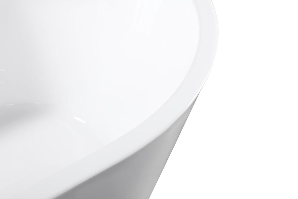 55- Acrylic Freestanding Bathtub for a Luxurious Soak