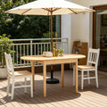 Natural Drop-Leaf Dining Table for Flexible Spaces