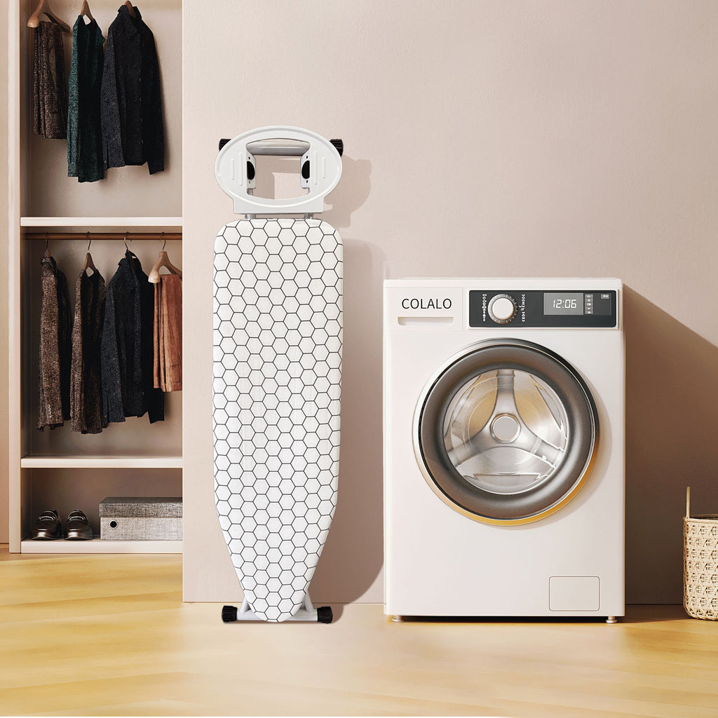 Large Adjustable Ironing Board with Premium Surface