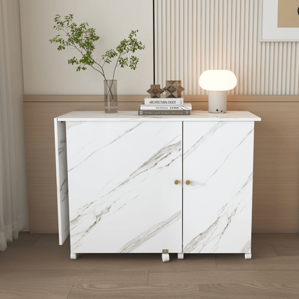 Foldable Sewing Machine Table and Craft Storage Station