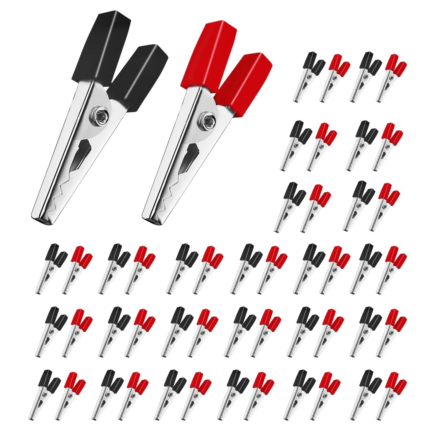 Insulated Alligator Clips for Temporary Connections