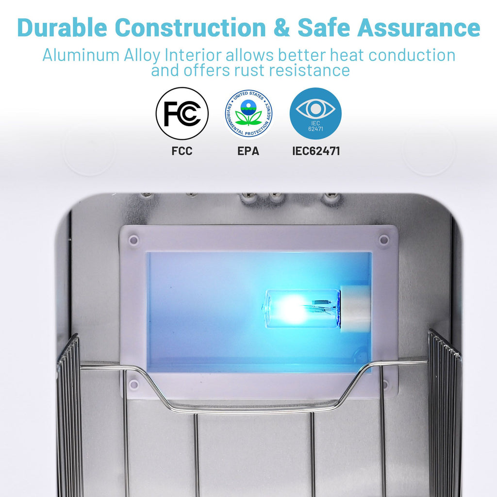 Compact Hot Towel Cabinet with Independent Controls