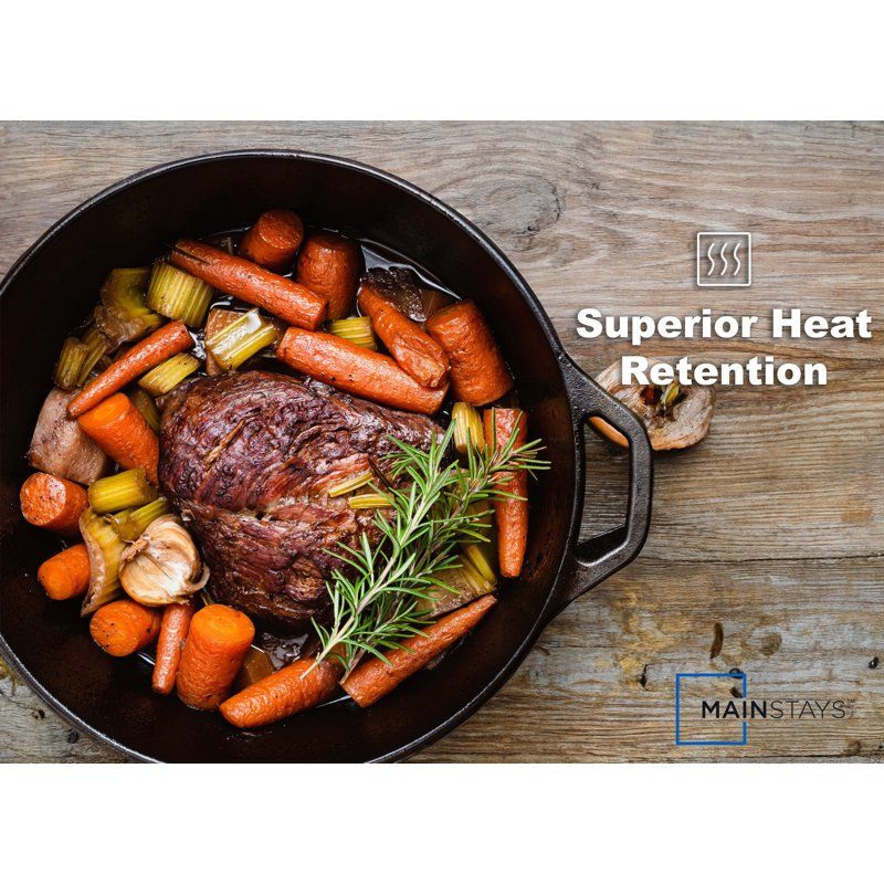 Pre-Seasoned Oven-Safe Dutch Oven