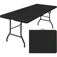 Multipurpose Fold-in-Half Table for Picnics Parties and Camping