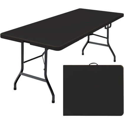Multipurpose Fold-in-Half Table for Picnics Parties and Camping