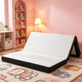 Versatile Trifold Mattress with Breathable Cover and Side Pocket