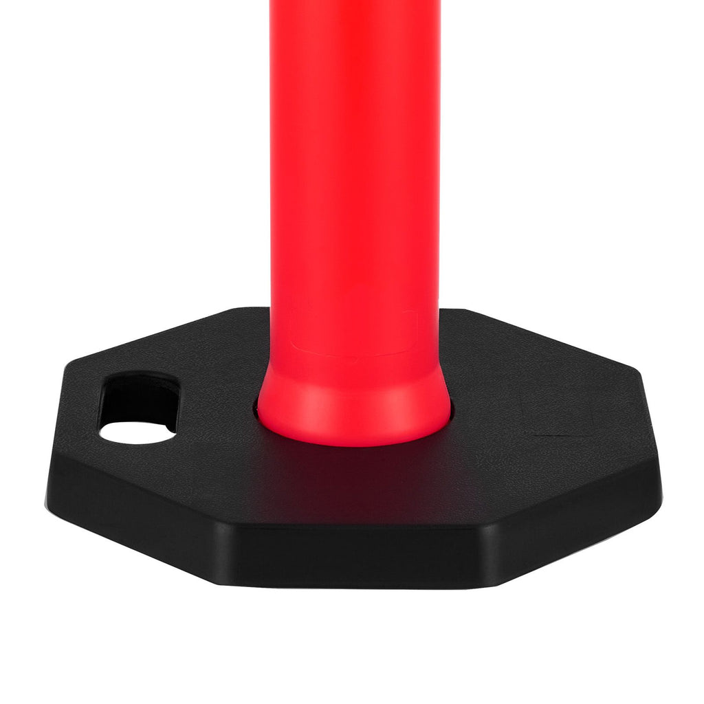 Reflective Traffic Delineator Posts with Weighted Bases