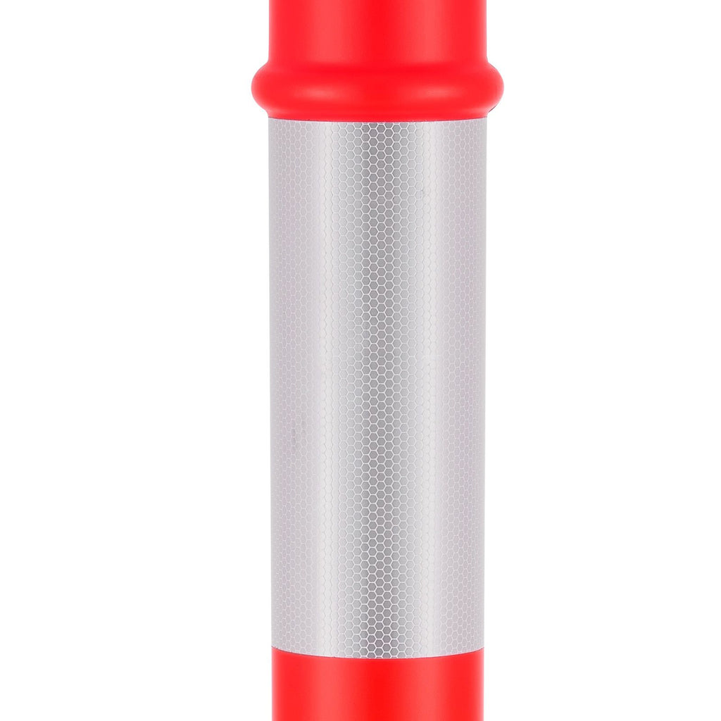 Reflective Traffic Delineator Posts with Weighted Bases