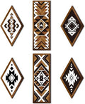 Six-Piece Southwestern Aztec Geometric Wall Art