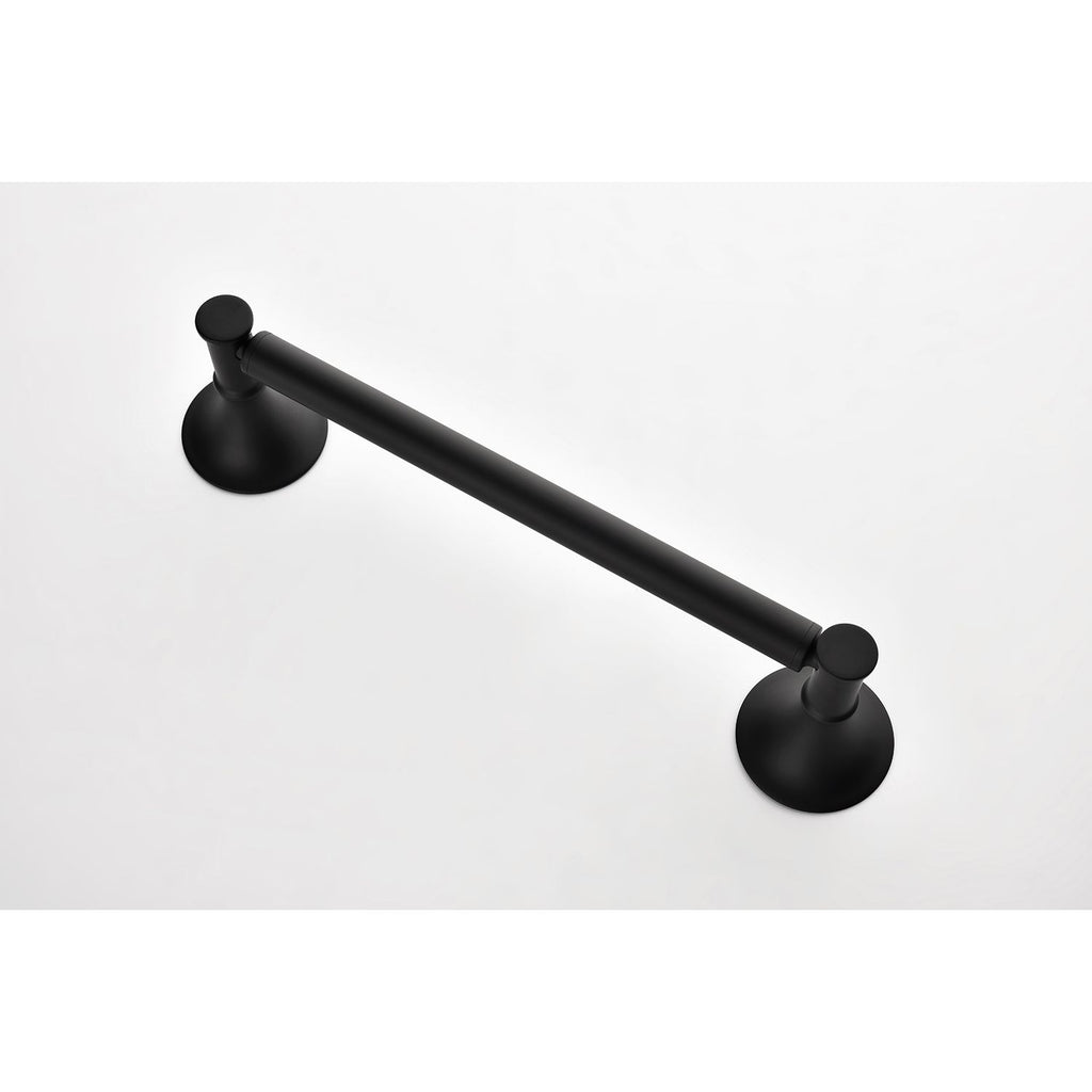6-Piece Brass Bathroom Towel Rack Set – Wall Mounted