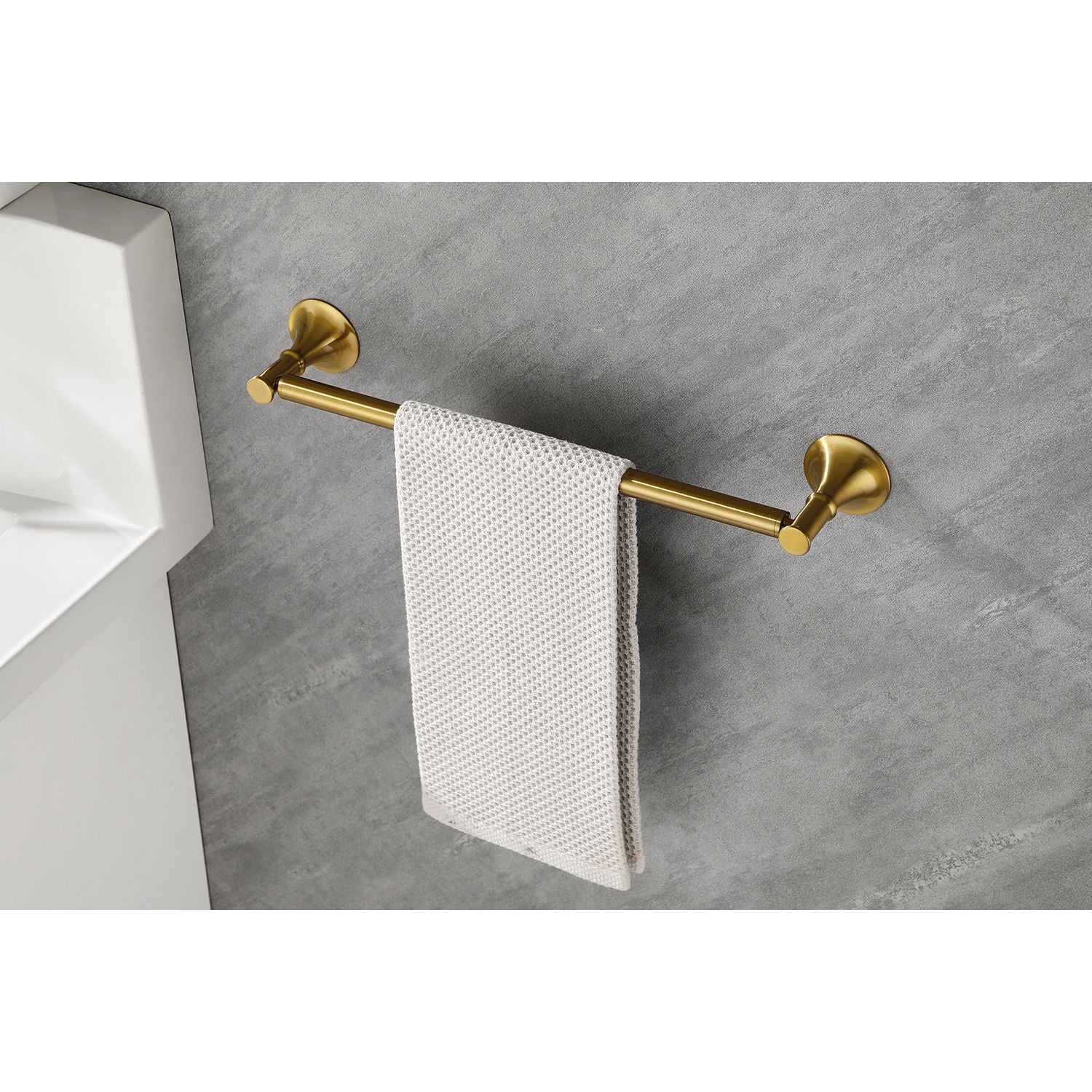 6-Piece Bathroom Towel Rack Set – Wall Mounted Organizer