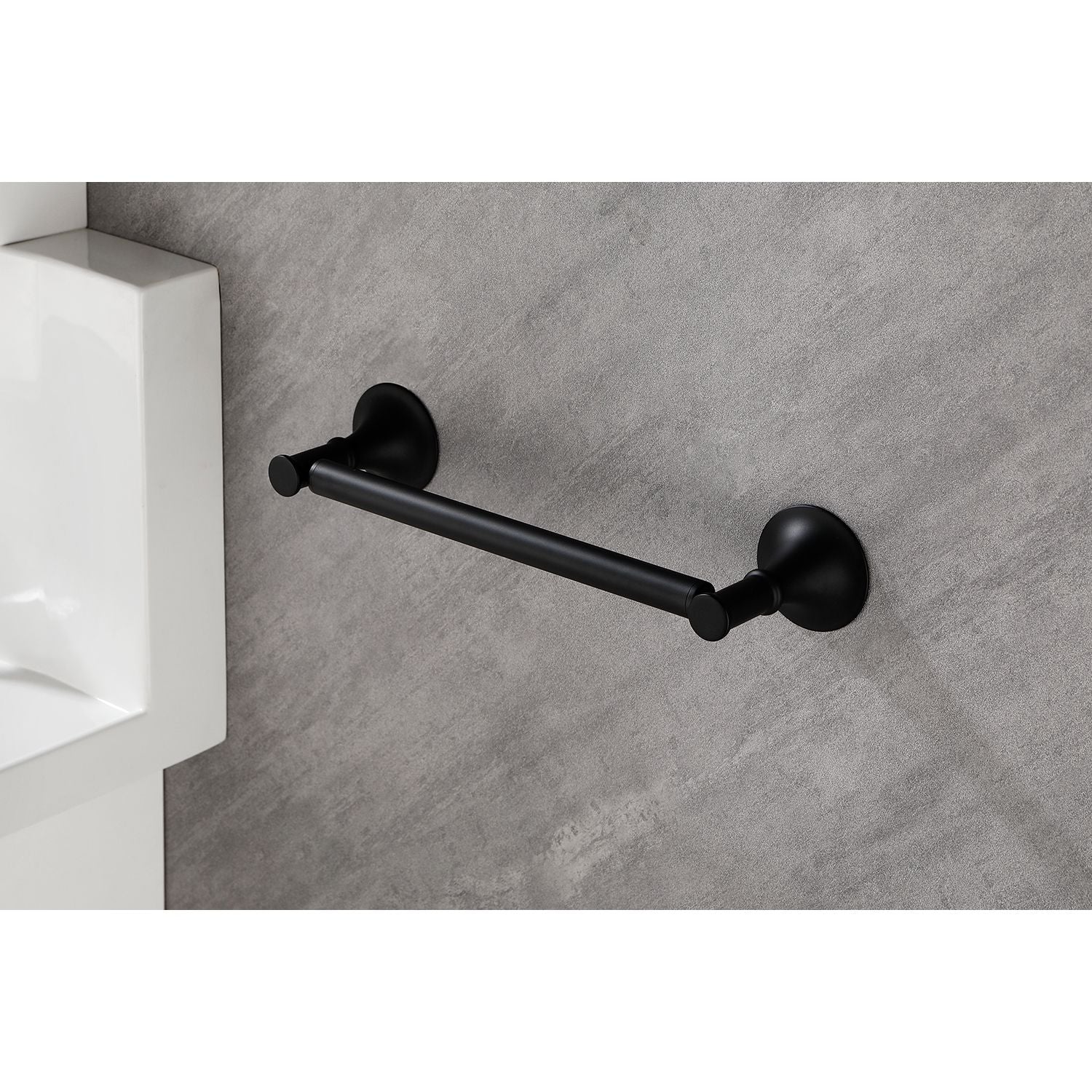 6-Piece Brass Bathroom Towel Rack Set – Wall Mounted