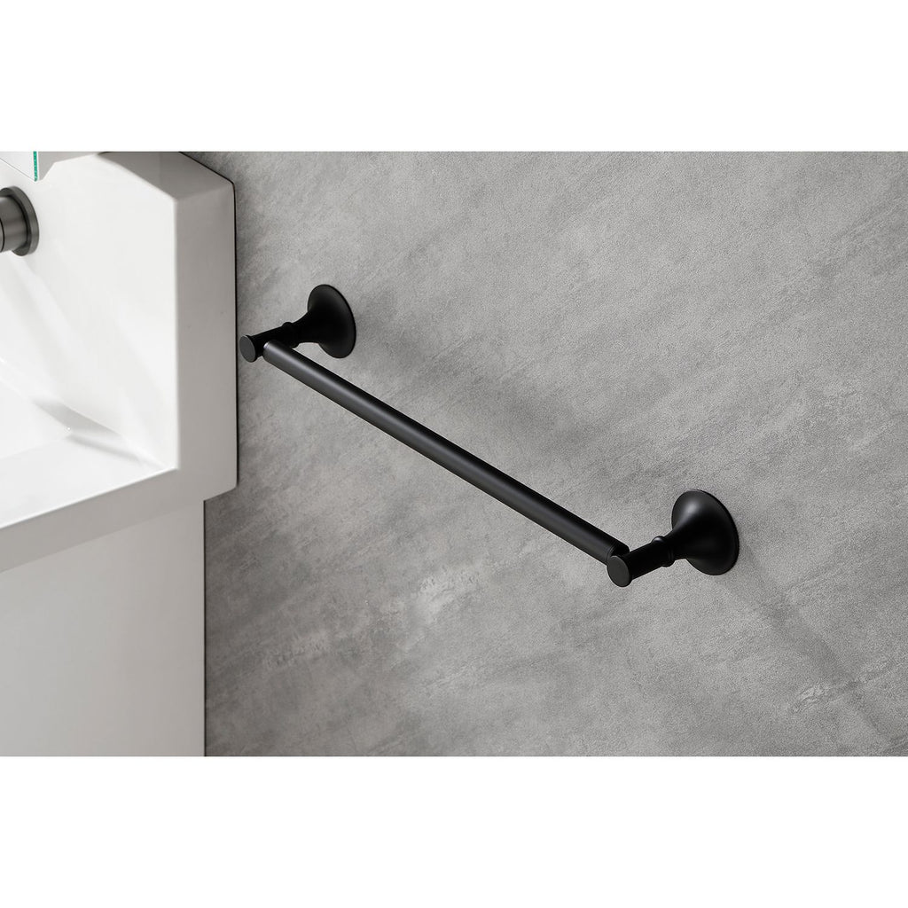 6-Piece Brass Bathroom Towel Rack Set – Wall Mounted
