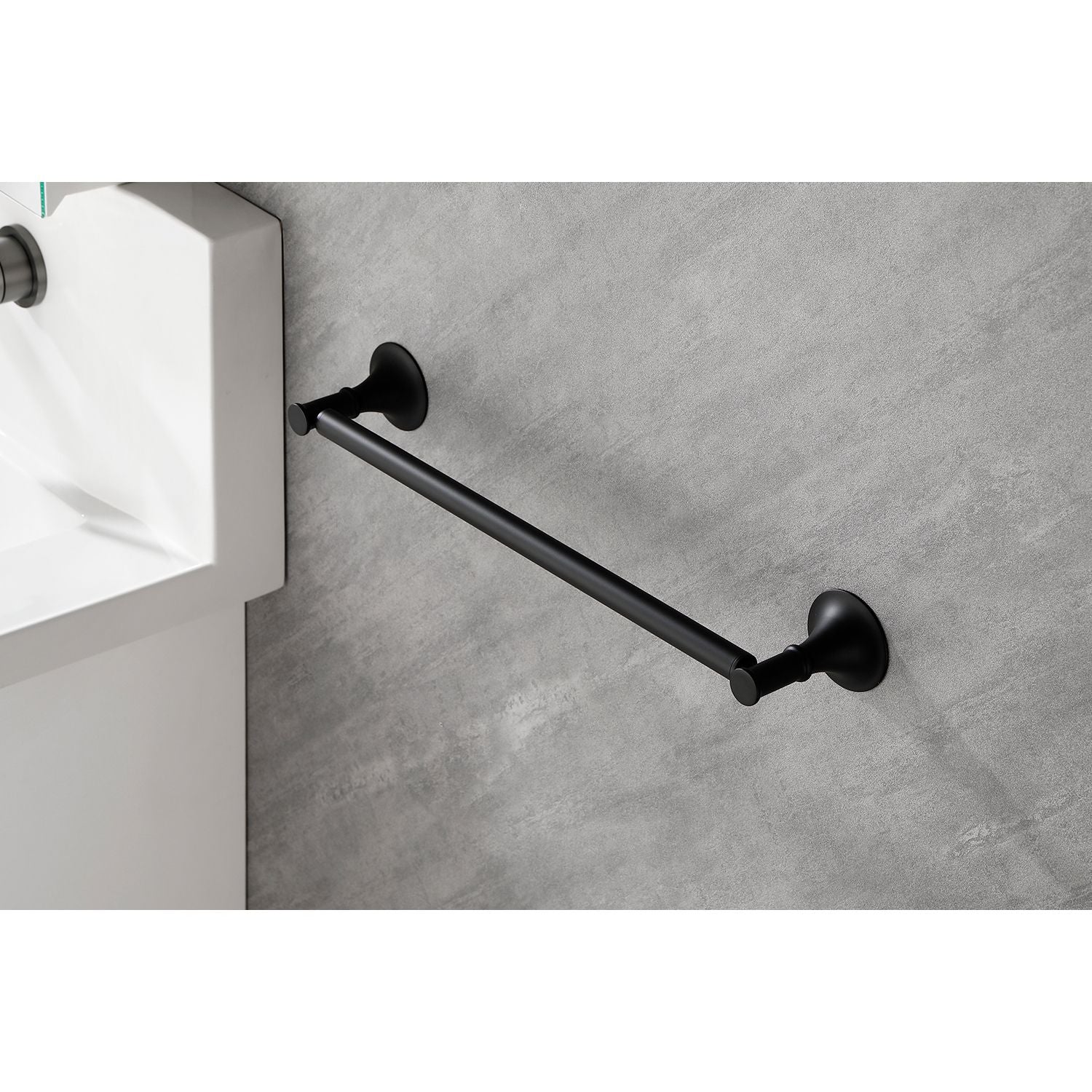 6-Piece Brass Bathroom Towel Rack Set – Wall Mounted