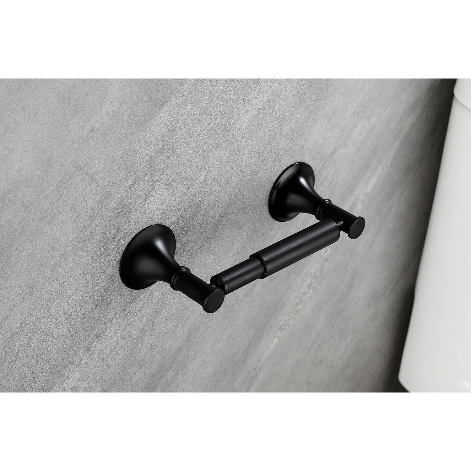 6-Piece Brass Bathroom Towel Rack Set – Wall Mounted