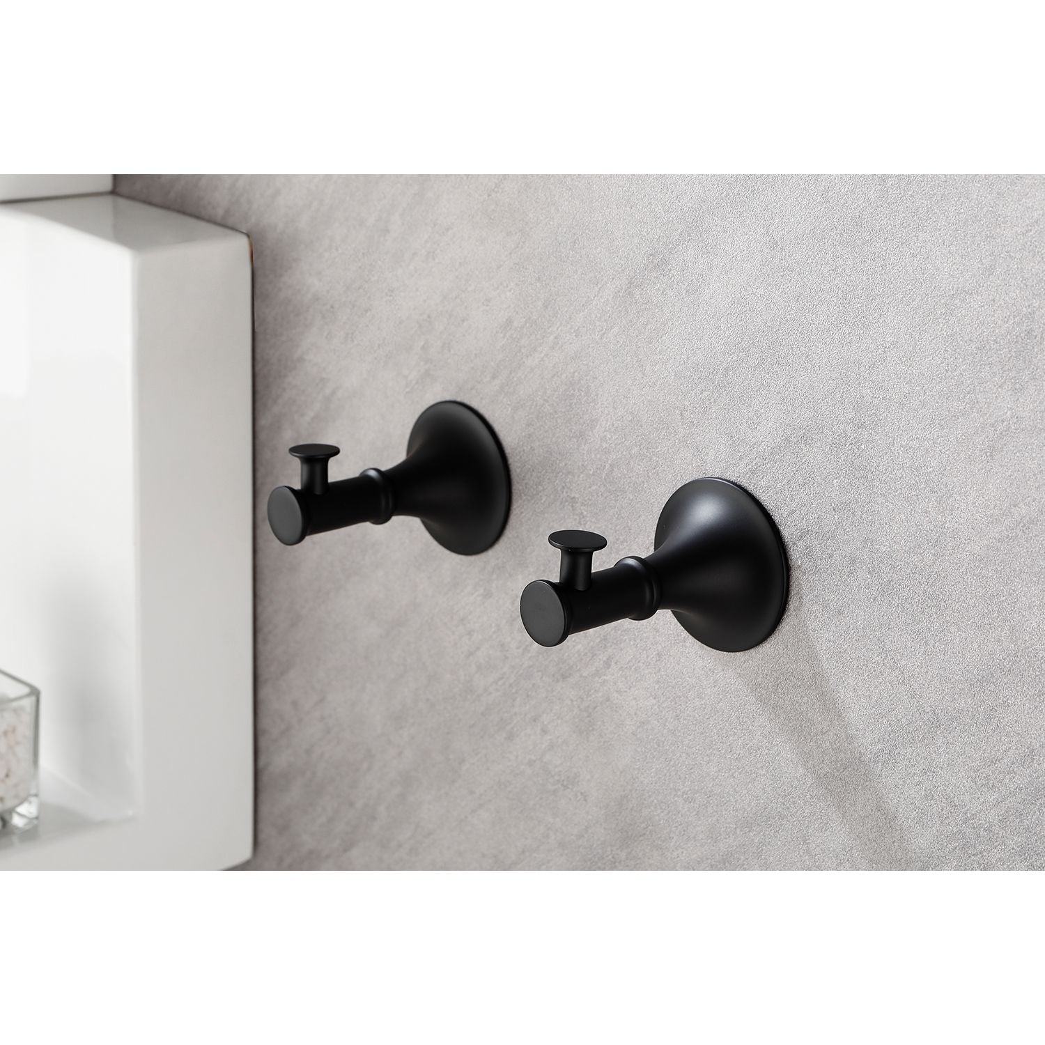 6-Piece Brass Bathroom Towel Rack Set – Wall Mounted