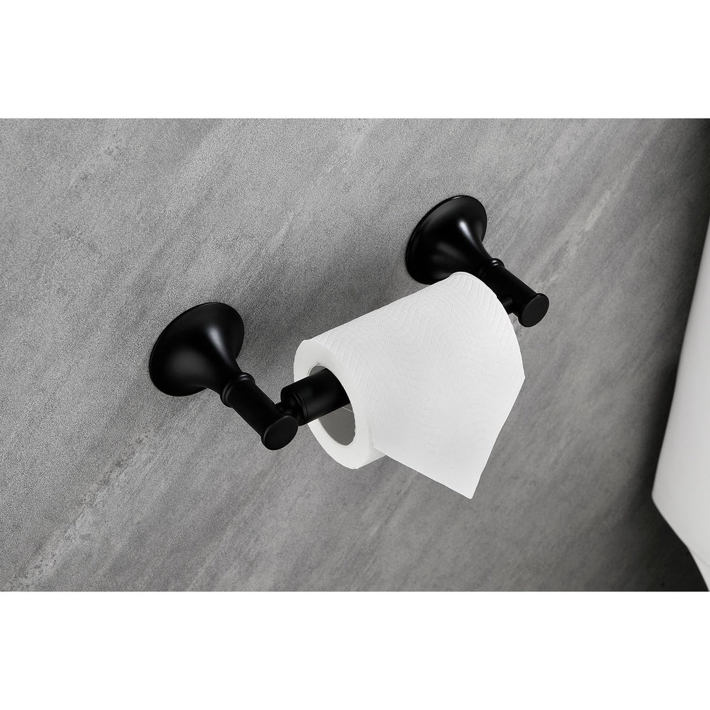 6-Piece Brass Bathroom Towel Rack Set – Wall Mounted