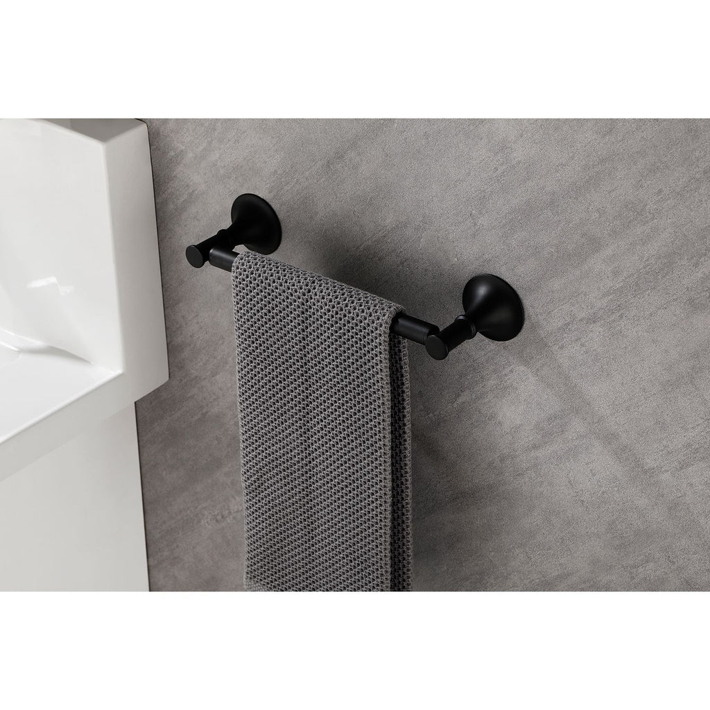 6-Piece Brass Bathroom Towel Rack Set – Wall Mounted