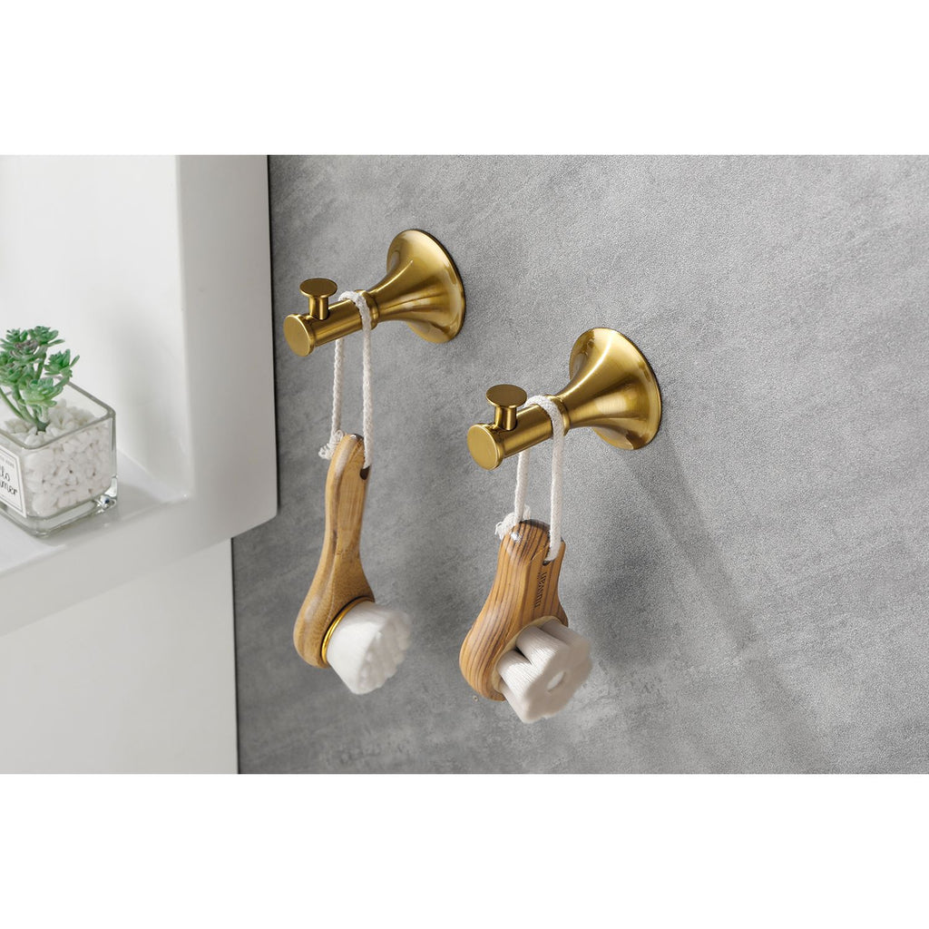 6-Piece Bathroom Towel Rack Set – Wall Mounted Organizer
