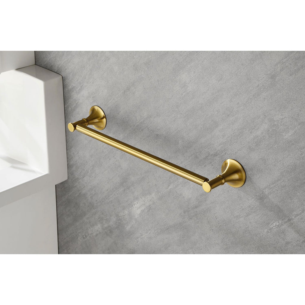 6-Piece Bathroom Towel Rack Set – Wall Mounted Organizer