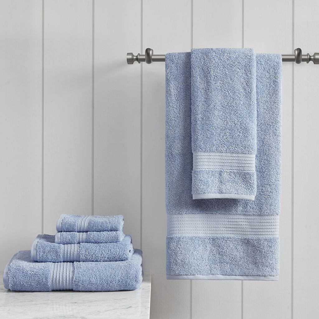 Premium 6-Piece Cotton Towel Set – Soft, Absorbent & Oeko-Tex