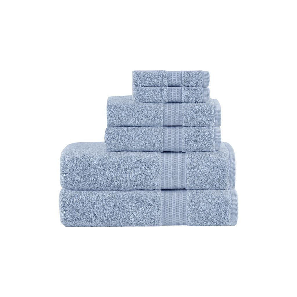 Premium 6-Piece Cotton Towel Set – Soft, Absorbent & Oeko-Tex