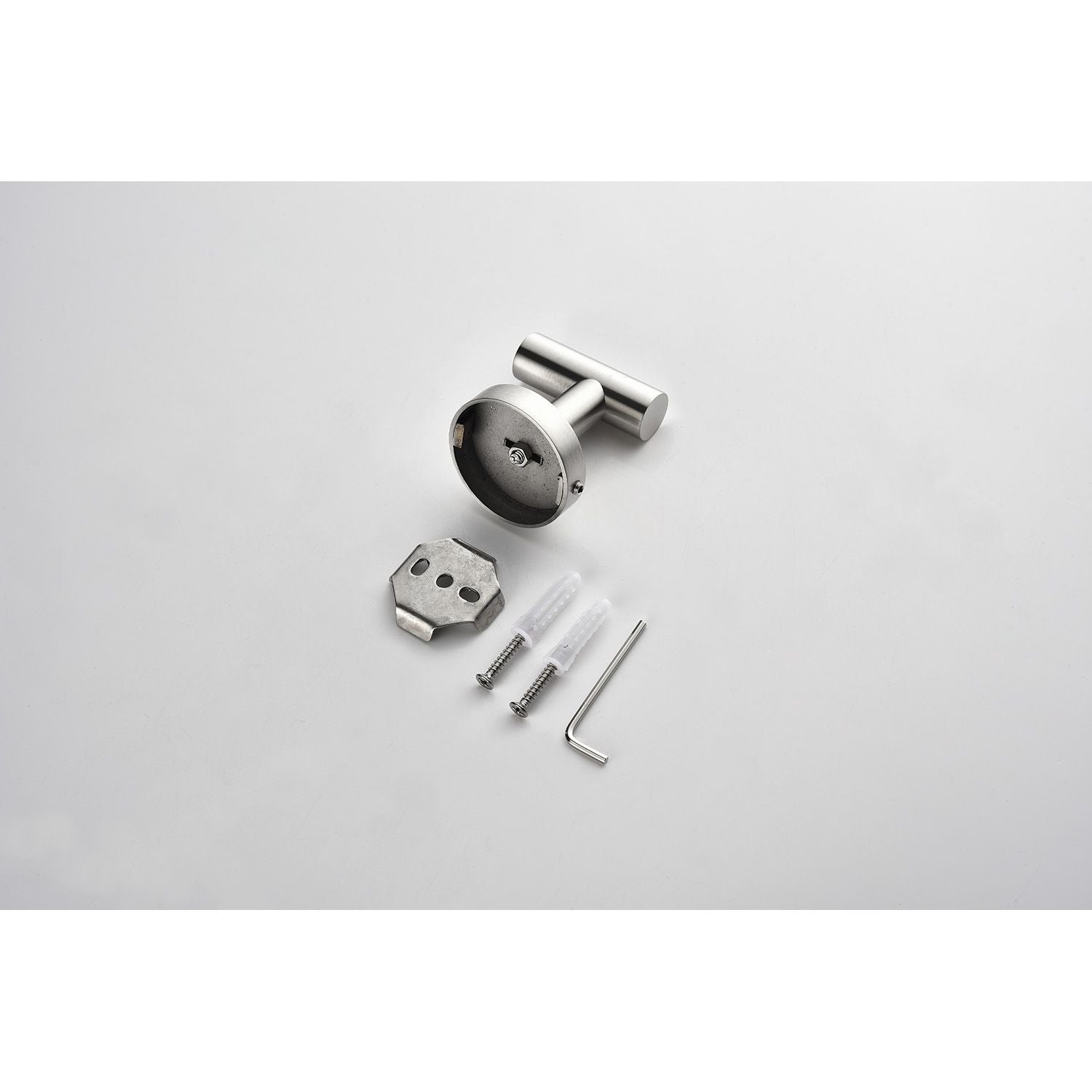 Modern 6-Piece Bathroom Towel Rack Set with Hidden Mounting Holes