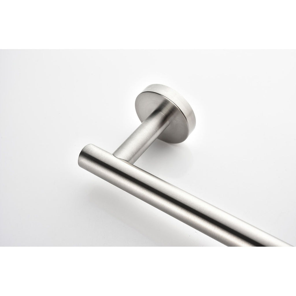Modern 6-Piece Bathroom Towel Rack Set with Hidden Mounting Holes