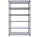 6 Tier Capacity NSF Metal Shelf Wire Shelving Unit, practical Adjustable Storage
