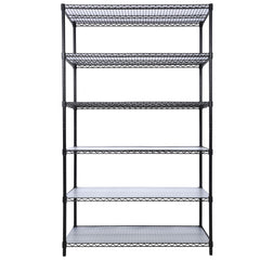 6 Tier Capacity NSF Metal Shelf Wire Shelving Unit, practical Adjustable Storage