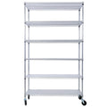 6 Tier Capacity NSF Metal Shelf Wire Shelving Unit, practical Adjustable Storage