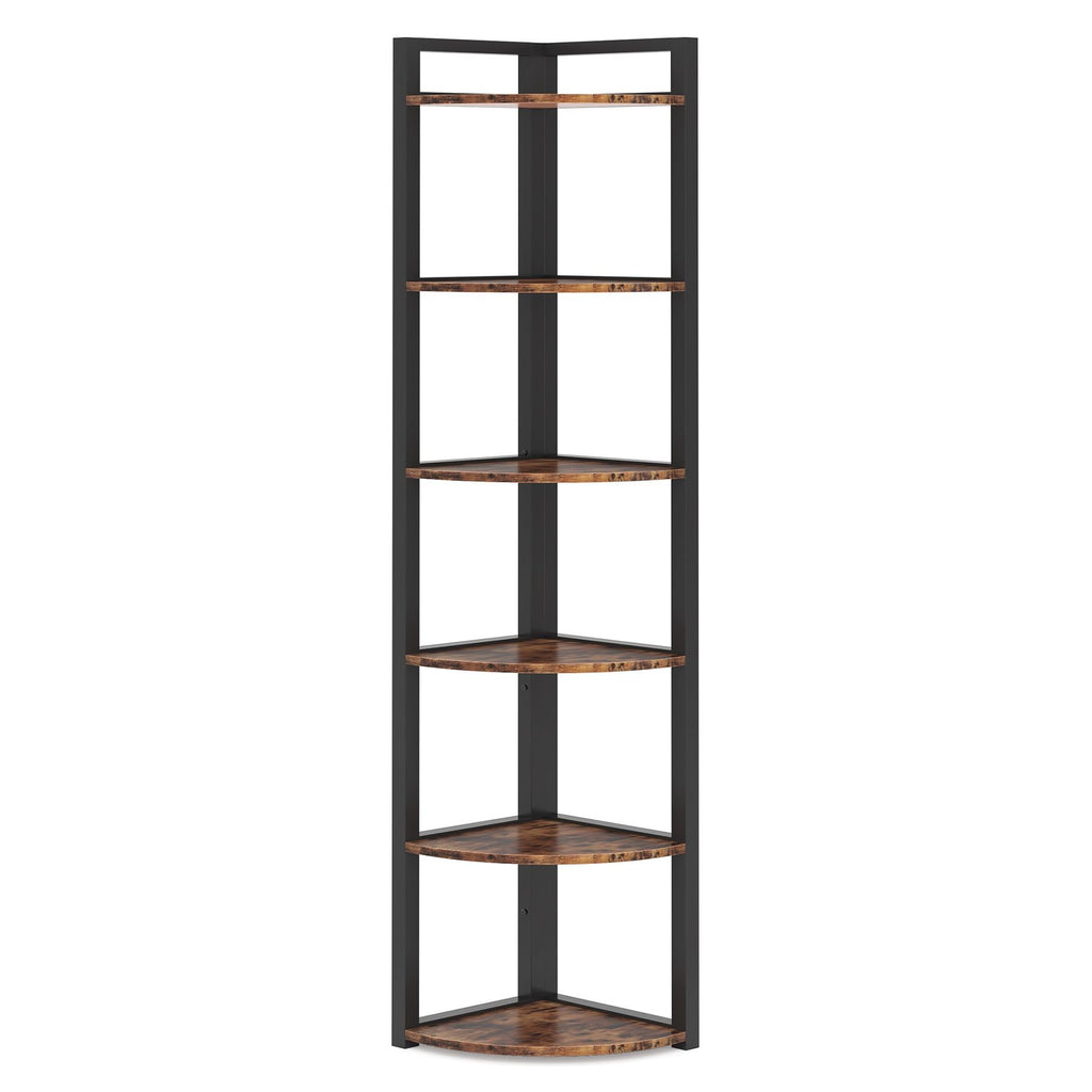 Multi-Tier Corner Shelf for Storage and Display