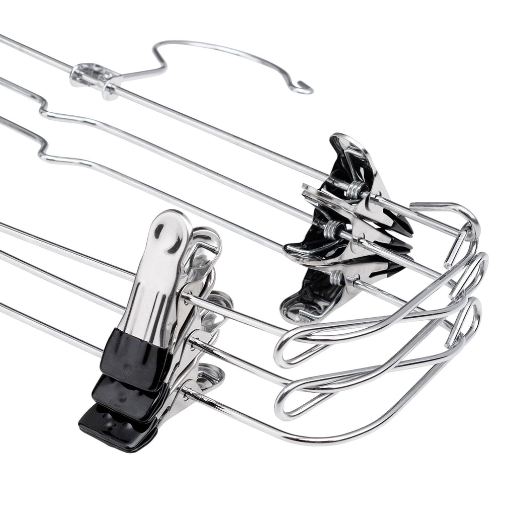 USTECH Tiered Clip Hanger with Swivel Hook
