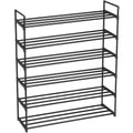 6-Tier Shoe Rack Tower Organizer for Entryway, Closet, and Hallway