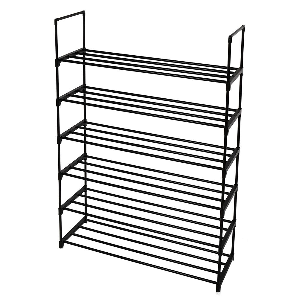 6-Tier Shoe Rack Tower Organizer for Entryway, Closet, and Hallway