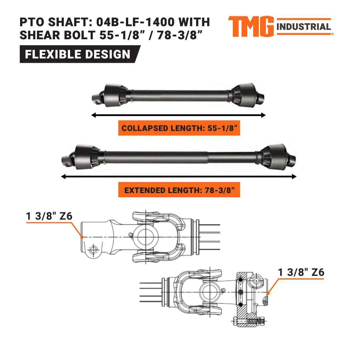 TMG-TFMO60 Offset Ditch Bank Flail Mower