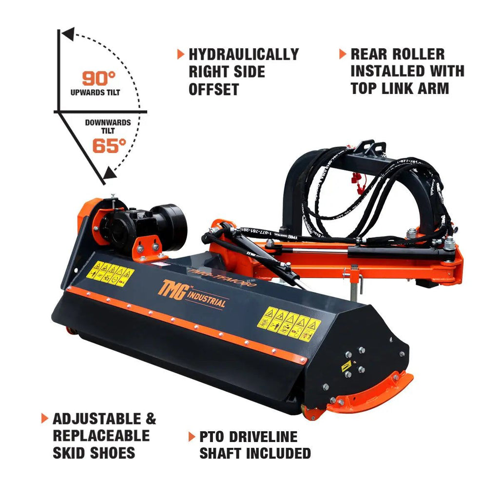 TMG-TFMO60 Offset Ditch Bank Flail Mower