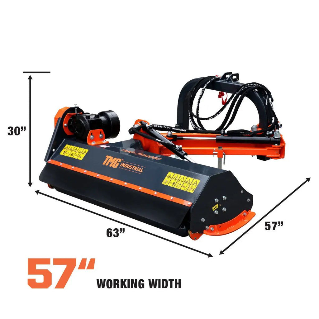 TMG-TFMO60 Offset Ditch Bank Flail Mower