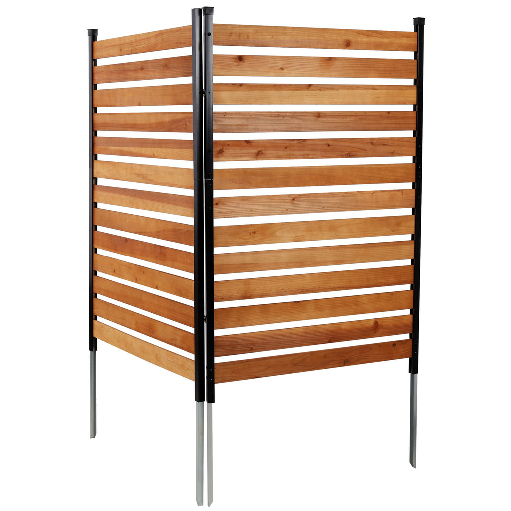 Freestanding Outdoor Privacy Screen for Equipment and Patios