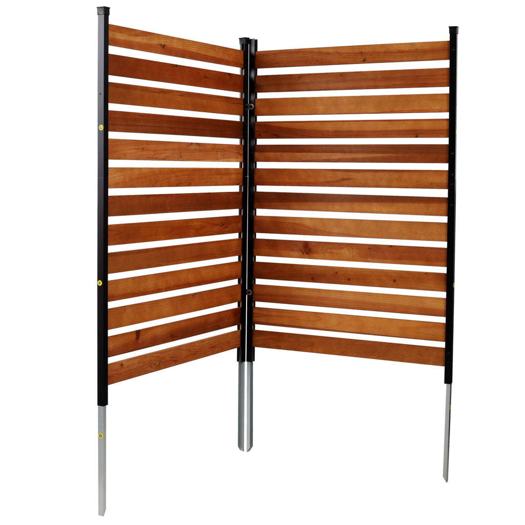 Freestanding Outdoor Privacy Screen for Equipment and Patios