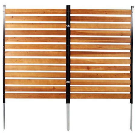 Freestanding Outdoor Privacy Screen for Equipment and Patios