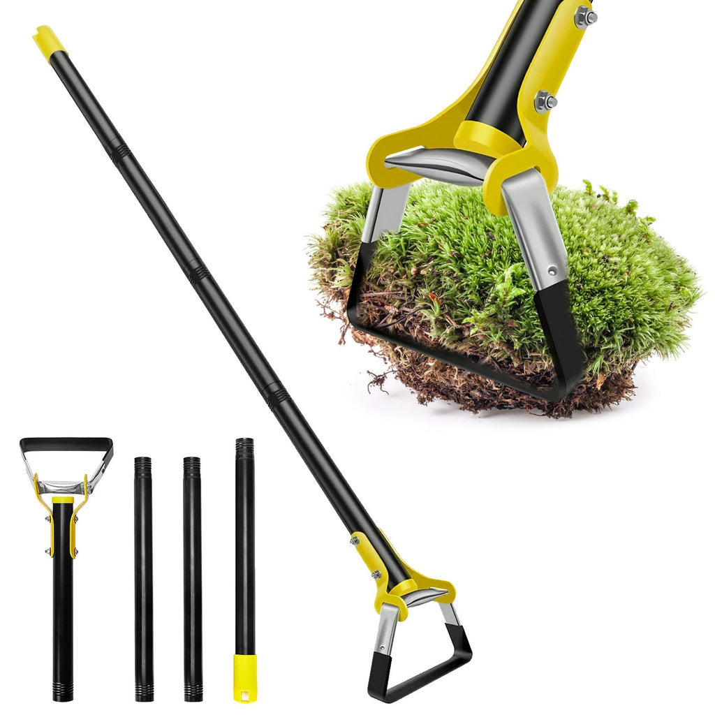 Adjustable Garden Hoe – Push Pull Stirrup Hoe for Weeding & Cultivation