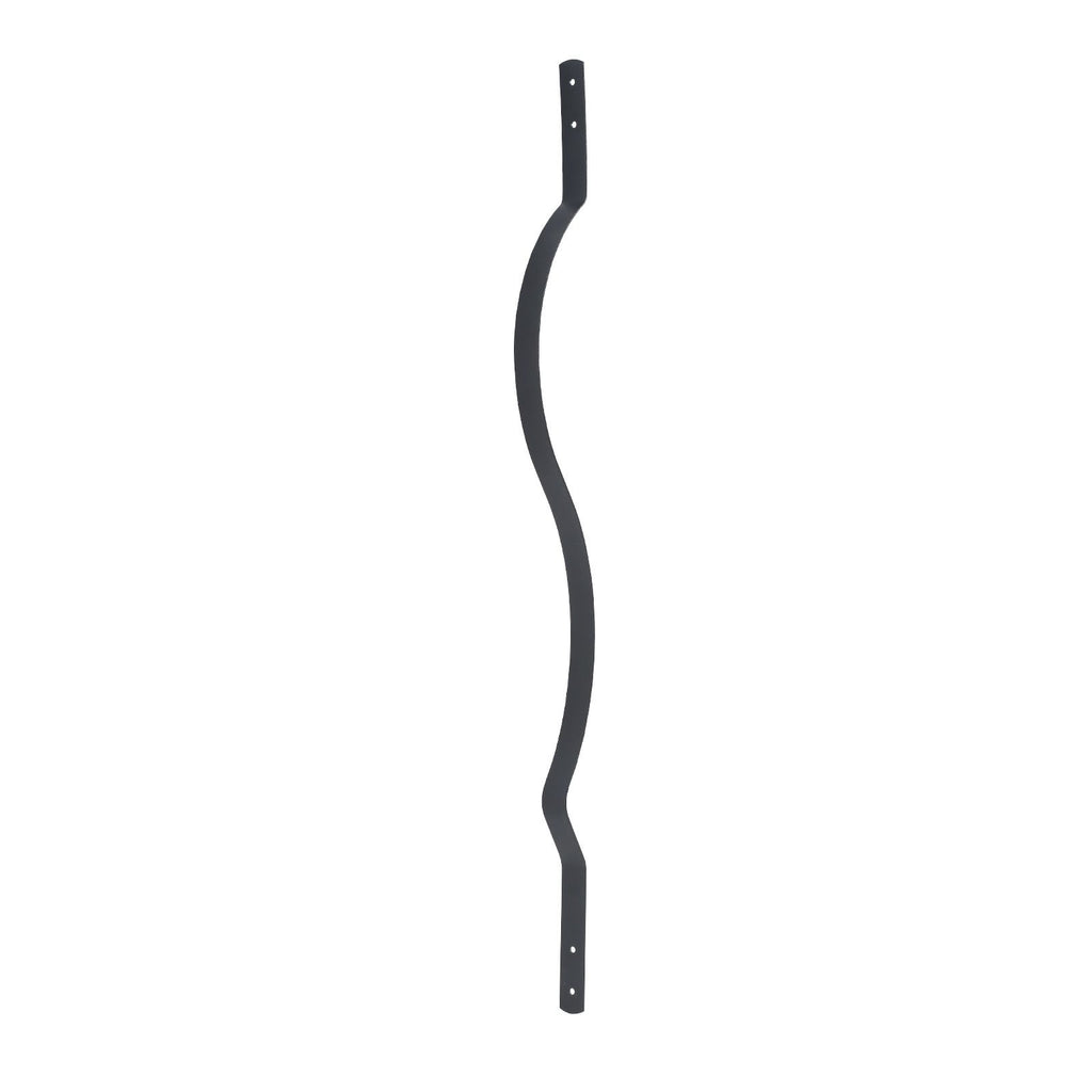Wavy Metal Deck Balusters with Screws for Outdoor Railing